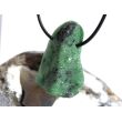 Zoisit XXL Rohsteinform angetrommelt, gebohrt - Sonderqualit&auml;t - ca. 4 cm x 2,8 cm x 1,8 cm