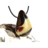 Septarie XL Schmuckstein Cabochon / Trommelstein gebohrt...