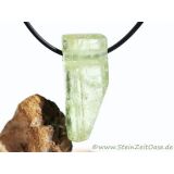 Heliodor (Beryll) XXL Schmuckstein / Kristallstab gebohrt...