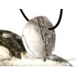 Turmalinquarz Schmuckstein / Trommelstein gebohrt - Sonderqualität - ca. 3,2 cm x 2,6 cm x 1,9 cm