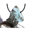 Larimar XXL Rohstein gebohrt  (Pektolith blau) - Rarit&auml;t - ca. 4,4 cm x 3,9 cm x 2,1 cm