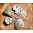 Ozeanachat Wassersteine-Sonderqualität / Rohsteine extra angetrommelt - Rarität - (Ozeanjaspis / Ozeanchalcedon) - ca. 100 g (GKS)