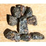 Bernstein natur braun - Rohsteine extra angetrommelt -...