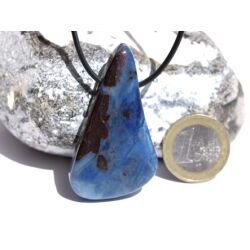 Richterit XXXL Schmuckstein / Scheibenstein gebohrt - Rarit&auml;t - AA-Sonderqualit&auml;t - Unikat - Handarbeit - ca. 5,1 cm x 2,9 cm x 0,8 cm (GKS)