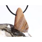 Versteinertes Holz XL Schmuckstein / Scheibenstein...