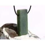 Nephrit-Jade XXL Schmuckstein / Scheibenstein gebohrt...