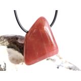 Chalcedon rot (Blutchalcedon) XL Schmuckstein /...