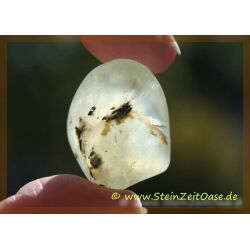 Prehnit gr&uuml;n Trommelstein - Sonderqualit&auml;t - ca. 2,2 cm x 2,1 cm x 1,3 cm