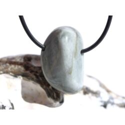 Quarz-Katzenauge (Aqualith, Schillerquarz) Trommelstein gebohrt - Sonderqualität - ca. 3 cm x 1,9 cm x 1,4 cm