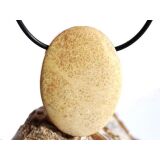 Versteinerte Koralle XXL Schmuckstein Cabochon /...