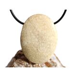 Versteinerte Koralle XXL Schmuckstein Cabochon /...