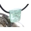 Aquamarin aquablau natur (Beryll) Kristallstab / Schmuckstein gebohrt - AA-Sonderqualität - Rarität - Handarbeit - ca. 1,4 cm x 1,4 cm x 1,4 cm
