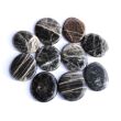Mondstein schwarz (Feldspat) XXL Scheibensteine - Sonderqualität - ca. 4 - 4,4 cm / ca. 19-22g/St