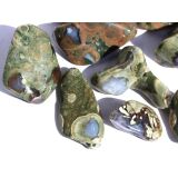 Rhyolith XL Trommelsteine (Augenstein / Regenwaldstein) - AA-Sonderqualit&auml;t - ca. 3,7 - 4,3 cm / ca. 28-30 g/St (Fairer Handel / GKS)