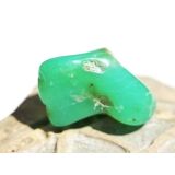 Chrysopras Trommelstein - Sonderqualit&auml;t - ca. 2,7 cm x 1,7 cm x 1,6 cm (Fairer Handel / GKS)