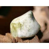 Prehnit gelb XXL Trommelstein / Handschmeichler - ca. 3,9...