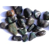 Honduras-Opal schwarz (Blackopal / Edelopal) Trommelsteine - Sonderqualität - Rarität - ca. 2 - 2,4 cm / ca. 5g/ St (Fairer Handel / GKS)