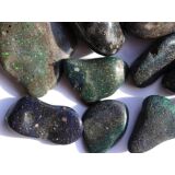 Honduras-Opal schwarz (Blackopal / Edelopal) Trommelsteine - Sonderqualität - Rarität - ca. 2 - 2,4 cm / ca. 5g/ St (Fairer Handel / GKS)