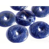 Sodalith Donut Edelstein 40 mm (6-7 mm stark)