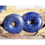 Sodalith Donut Edelstein 40 mm (6-7 mm stark)