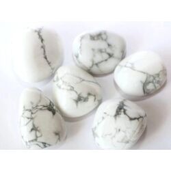 Magnesit Trommelsteine - sch&ouml;ne Qualit&auml;t - ca. 2,4 - 2,7 cm / ca. 15-23g/St