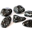 Tektit Trommelsteine / Handschmeichler - Sonderqualität - ca. 3,1 - 3,3 cm / ca. 30 - 32 g/St