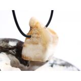 Opalholz / Holzopal / versteinertes Holz opalisiert XL Trommelstein gebohrt - Sonderqualit&auml;t - ca. 3,9 cm x 3,2 cm x 2,1 cm