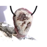 Kobaltcalcit / Kobaltdolomit XXL Schmuckstein / Kristallstufe gebohrt - Rarit&auml;t - AA-Sonderqualit&auml;t - Handarbeit - ca. 4,2 cm x 2,9 cm x 2,4 cm (GKS)