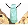 Aquamarin aquablau natur (Beryll) XXXL Kristallstab-Schmuckstein gebohrt - AA-Sonderqualität - ca. 4,9 cm x 1,9 cm x 1,6 cm (GKS)