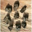 Staurolith (Kreuzstein) Kristalle / Rohsteine natur - ca. 30 g