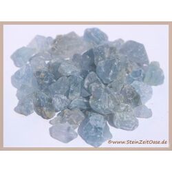 Coelestin Wassersteine-Sonderqualität / Rohsteine extra angetrommelt - ca. 50 g