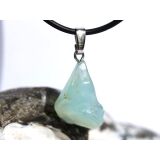 Andenopal hellblau (Chrysopal) Trommelstein Anh&auml;nger...