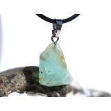 Andenopal hellblau (Chrysopal) Trommelstein Anh&auml;nger...