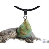 Andenopal gr&uuml;nblau (Chrysopal) Trommelstein...