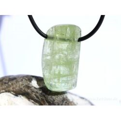 Heliodor (Beryll) "Regenbogenkristall" Schmuckstein / Kristallstab gebohrt - AAA-Sonderqualität - Rarität - Handarbeit - ca. 3,2 cm x 1,8 cm x 1,4 cm