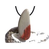 Printstone XXXL Schmuckstein / Trommelstein gebohrt - Sonderqualit&auml;t - ca. 5,3 cm x 2,1 cm x 1,5 cm