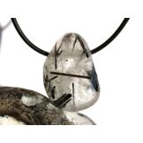 Turmalinquarz "Regenbogenkristall" Schmuckstein...