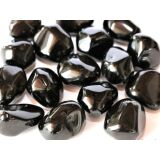 Rauchobsidian (Apachentr&auml;ne) Trommelsteine -...