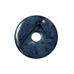 Dumortierit Donut Edelstein 50 mm (7-8 mm stark)