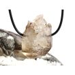 Rauchquarz hell "Skelettquarz / Elestial" XL Natur-Kristall-Doppelender gebohrt - Rarität - Sonderqualität - ca. 3,8 cm x 2,6 cm x 2,1 cm