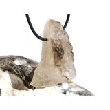 Rauchquarz hell "Skelettquarz / Elestial" XXL...