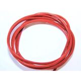 Rinderlederband rot - ca. 2 mm Durchm., ca. 1 m lang
