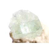 Apophyllit gr&uuml;n mit Stilbit Kristallstufe / Rohstein...