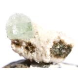 Apophyllit gr&uuml;n mit Stilbit Kristallstufe / Rohstein...