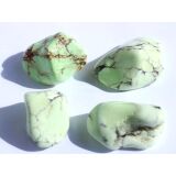 Zitronenchrysopras (Zitronenmagnesit) Trommelsteine -...