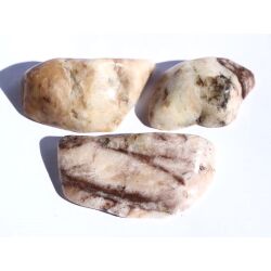 Baryt (Schwerspat) Trommelsteine - Sonderqualit&auml;t - ca. 2,1 - 2,7 cm / ca. 4-5g/St (Fairer Handel)