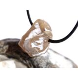 Schlangenhautachat Trommelstein gebohrt - Sonderqualit&auml;t - ca. 2,1 cm x 2 cm x 1,6 cm