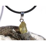 Chrysoberyll Rohsteinform Anhänger Silberöse...