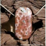 Schlangenkette Spezial, 925iger Silber, Verschluss f&uuml;r gebohrte Trommelsteine, ca. 42 cm - 1,6 mm