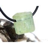 Heliodor (Beryll) Kristallstab / Rohstein gebohrt -...